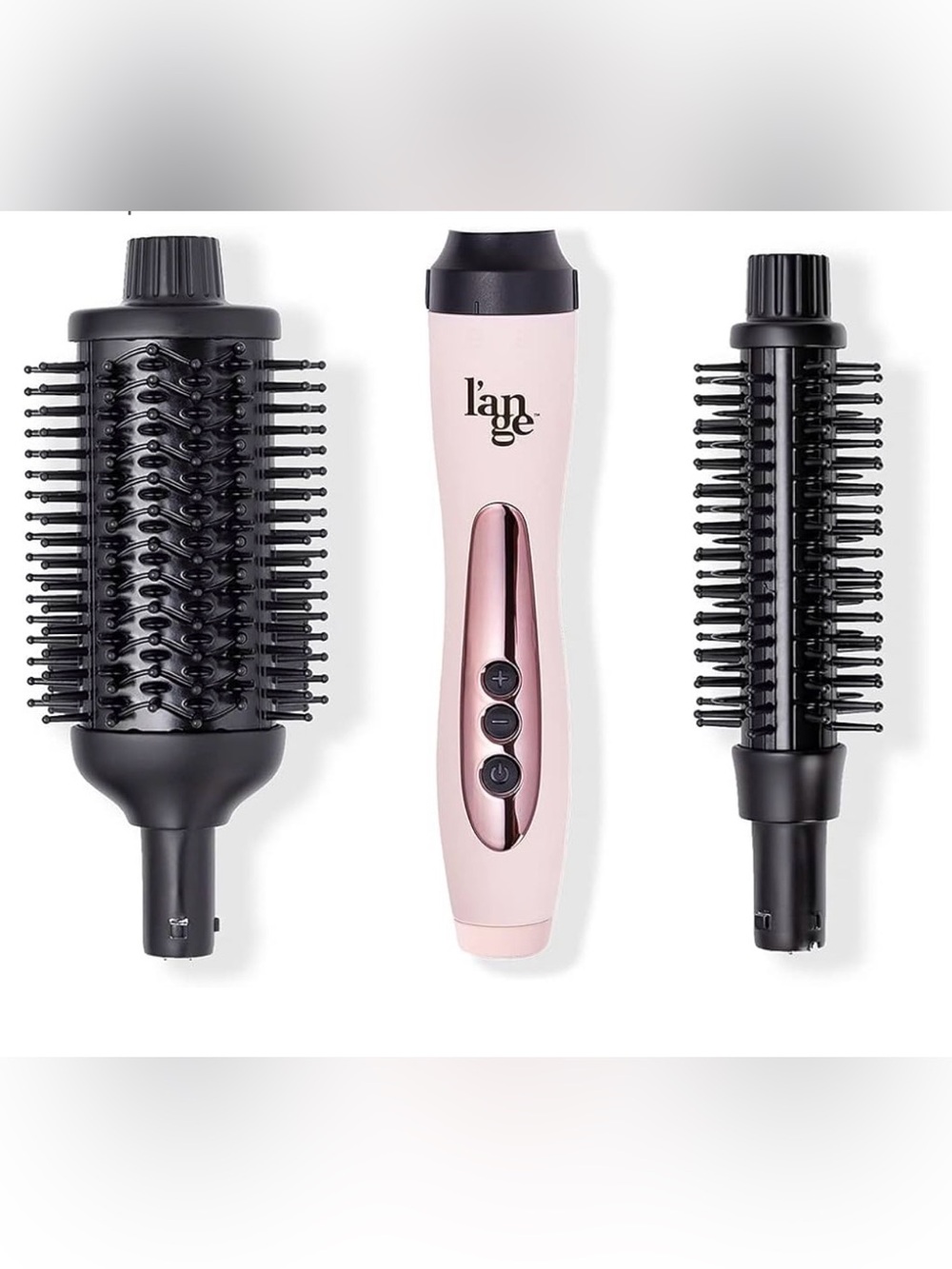 Le Shape Duet Ceramic Heated Round Brush Set - Blush